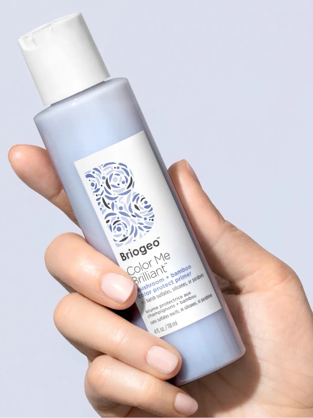 NEW Briogeo Color Me Brilliant Mushroom + Bamboo Color Protect Primer